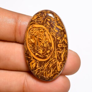 Mind Blowing Top Grade Quality 100% Natural Mariam Jasper Oval Shape Cabochon Loose Gemstone For Making Jewelry 50 Ct. 38X23X6 mm TG-2304
