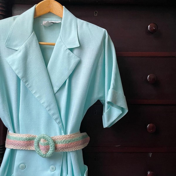 Mint Blue Dress Etsy
