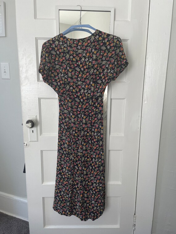 1990s Floral Dress by Banana Republic - image 2