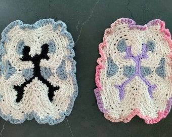 PATTERN Crochet Axial Brain Scan