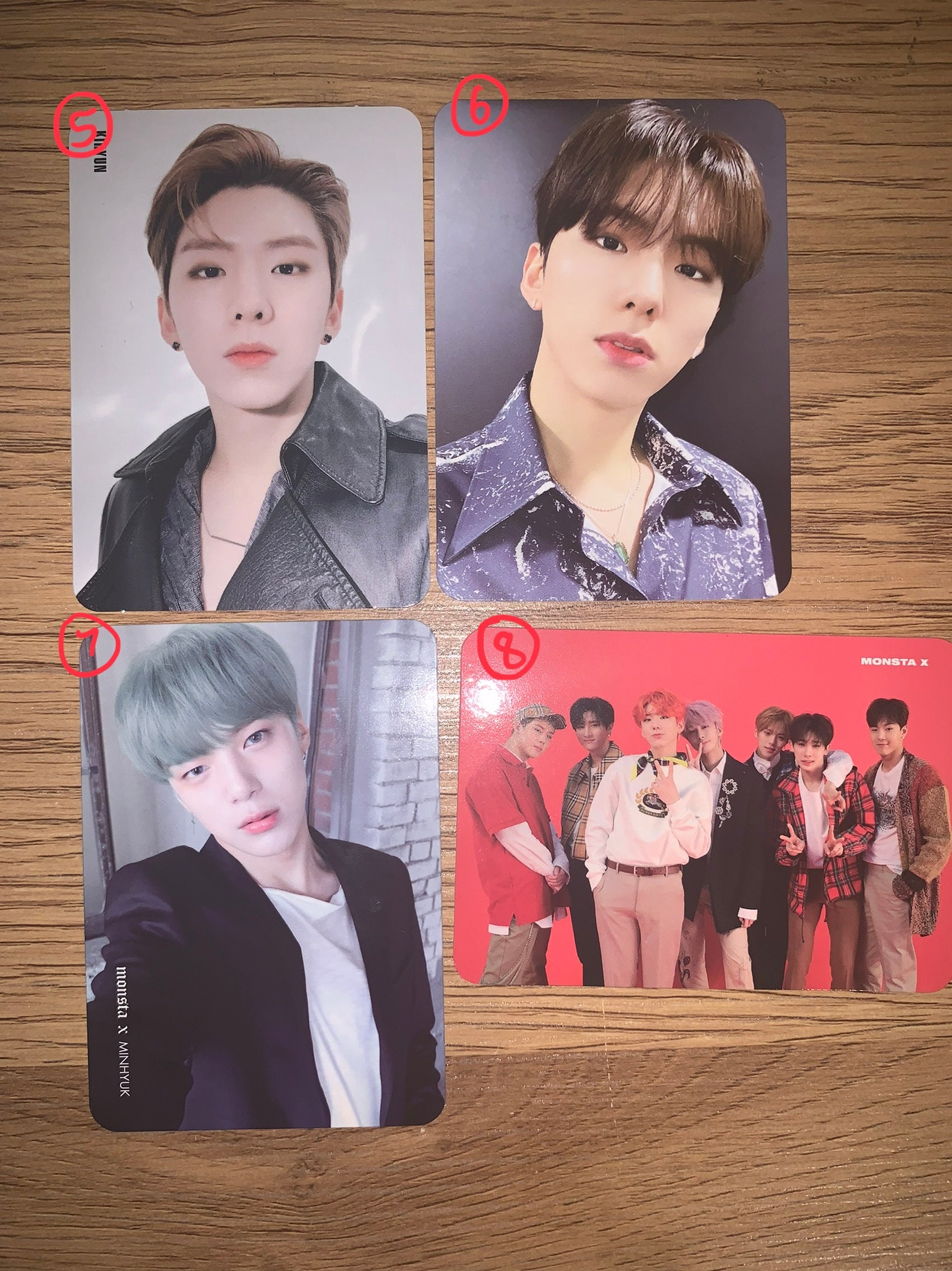 K-POP・アジア MONSTAX MINHYUK NFL SELFIE PHOTOCARD SET MONSTAX MINHYUK NFL SELFIE PHOTOCARD SET K-POP・アジア