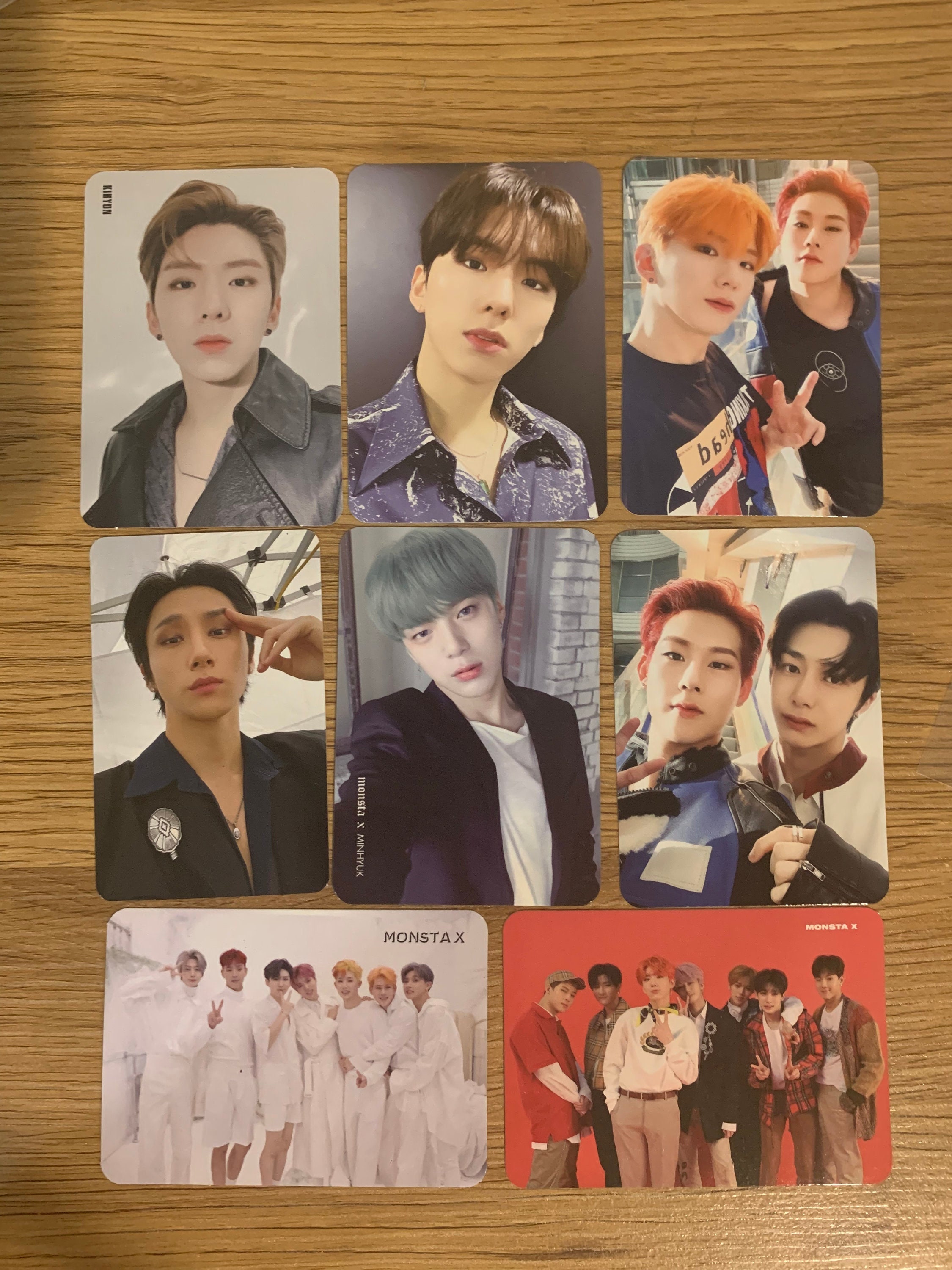 Monsta X 11th Mini Album Shape of Love Photocard WithMUU