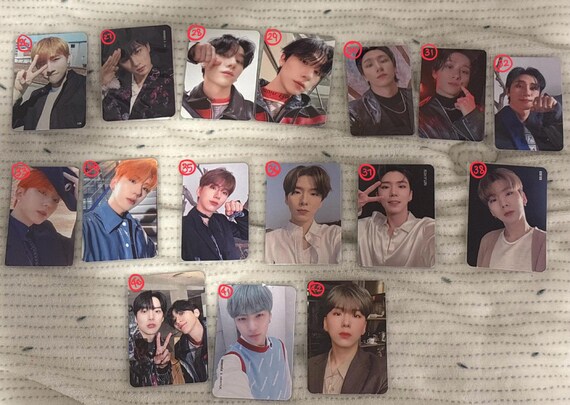KPOP Monsta X Official Photocard Kpop Official Photo Card - Etsy