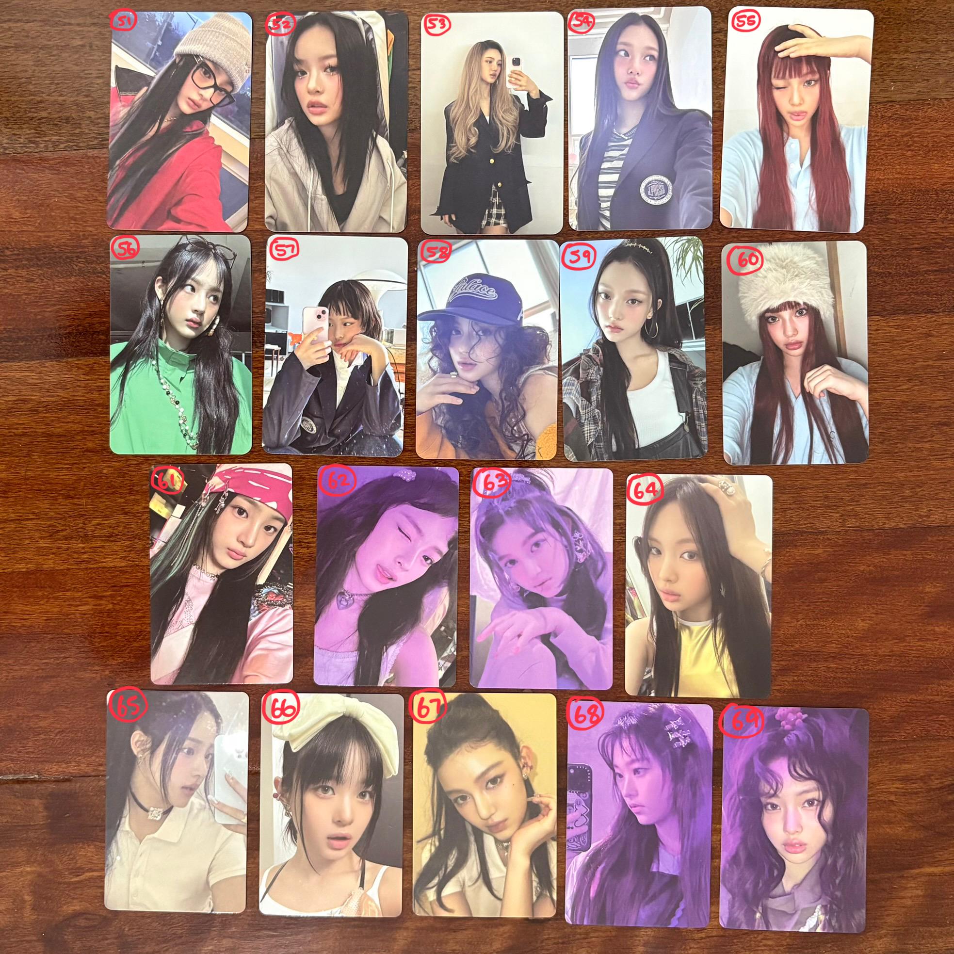 NEW JEANS Official Photocards NJZ - Etsy