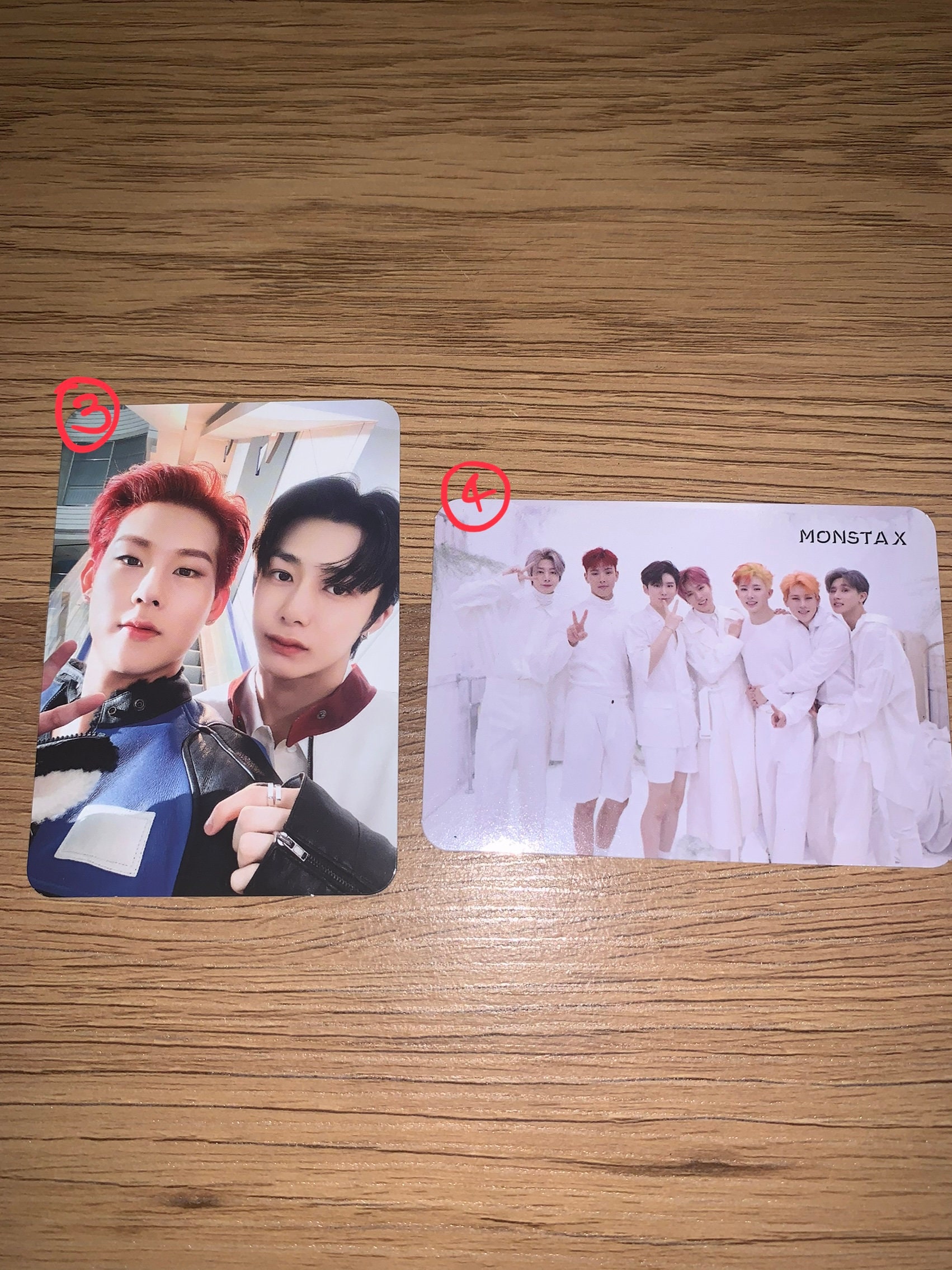 KPOP Monsta X Official Photocard Kpop Official Photo Card - Etsy