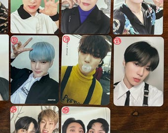 KPOP Monsta X Official Photocard Kpop Official Photo Card - Etsy