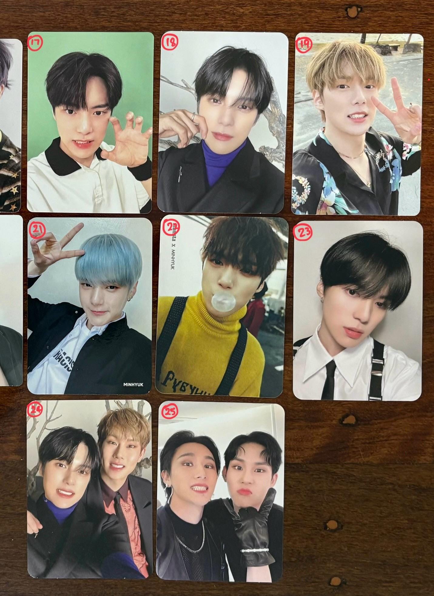 K-POP・アジア MONSTAX MINHYUK NFL SELFIE PHOTOCARD SET MONSTAX MINHYUK NFL SELFIE PHOTOCARD SET K-POP・アジア