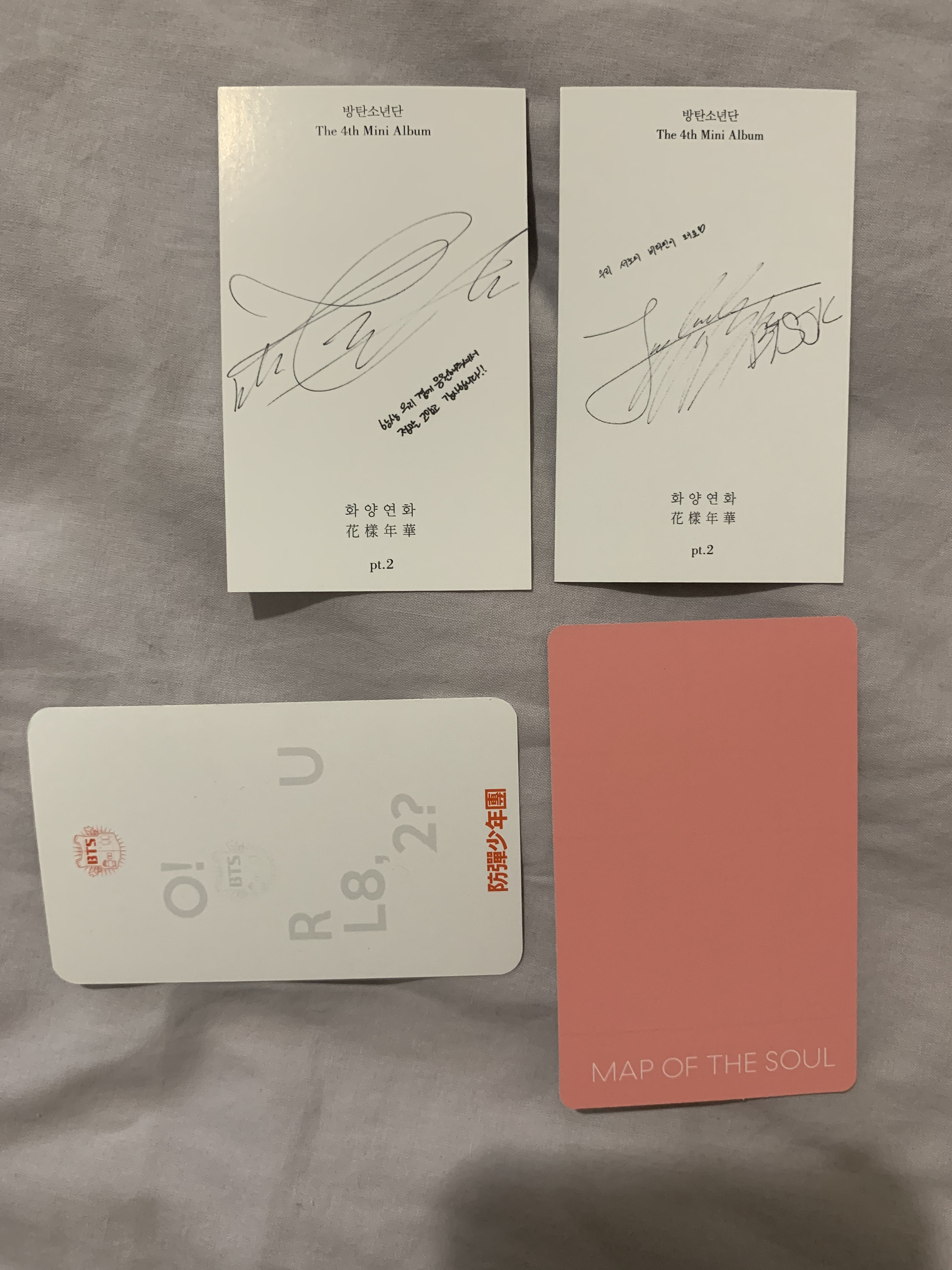 BTS Official Photocards (persona, Young Forever, Wings, Hyyh