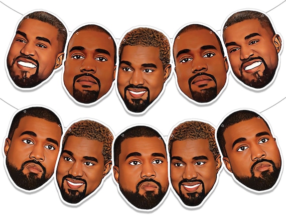 Instant Download- Kanye Banner- Kanye West Birthday Banner- Ye