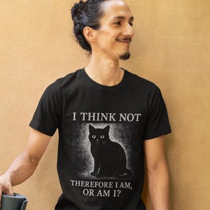 absurdist quote t-shirt for punks, emos and goths