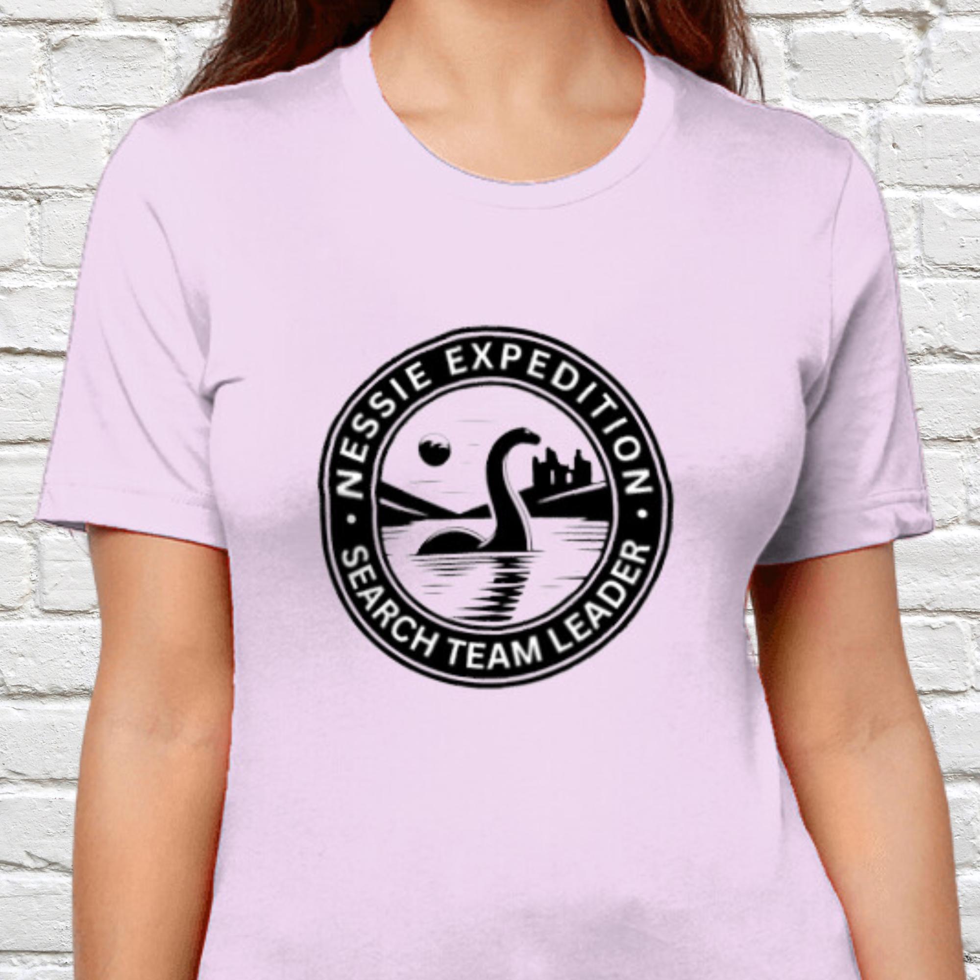 Nessie Expedition T-shirt: Loch Ness Monster Search Team Leader - Etsy
