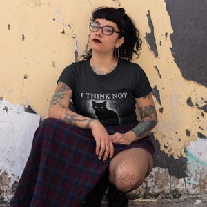 Absurdist vintage cat tee, XS–2XL sizes