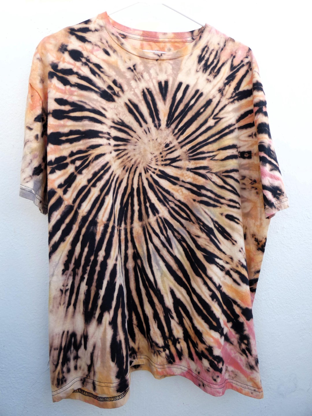 reverse tie dye t shirt