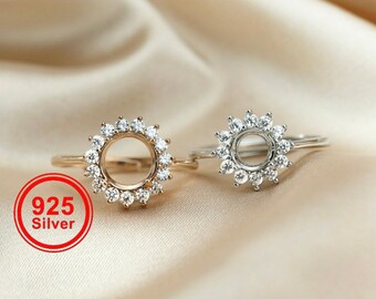 Round 8mm sunburst breastmilk ring - breastfeeding keepsake - *Please read description*
