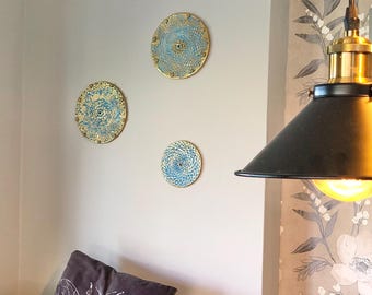 Ceramic Wall Art inspired by Roman decor
