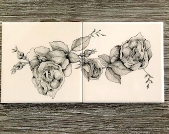 Antique Rose Tiles