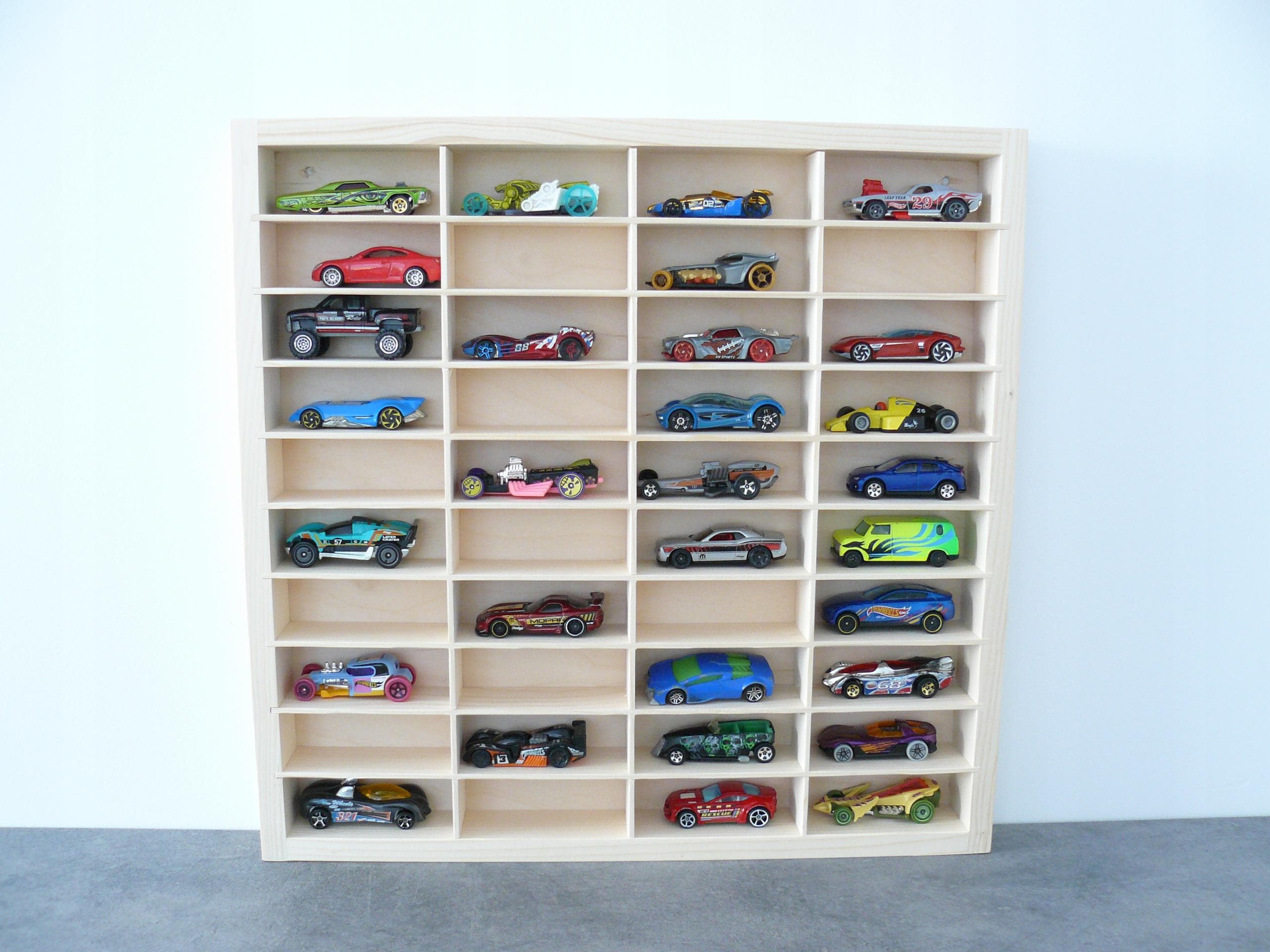 Erhöhungen, 5-stöckiges Holzregal, Rustikales Organizer- (29,5 X 33