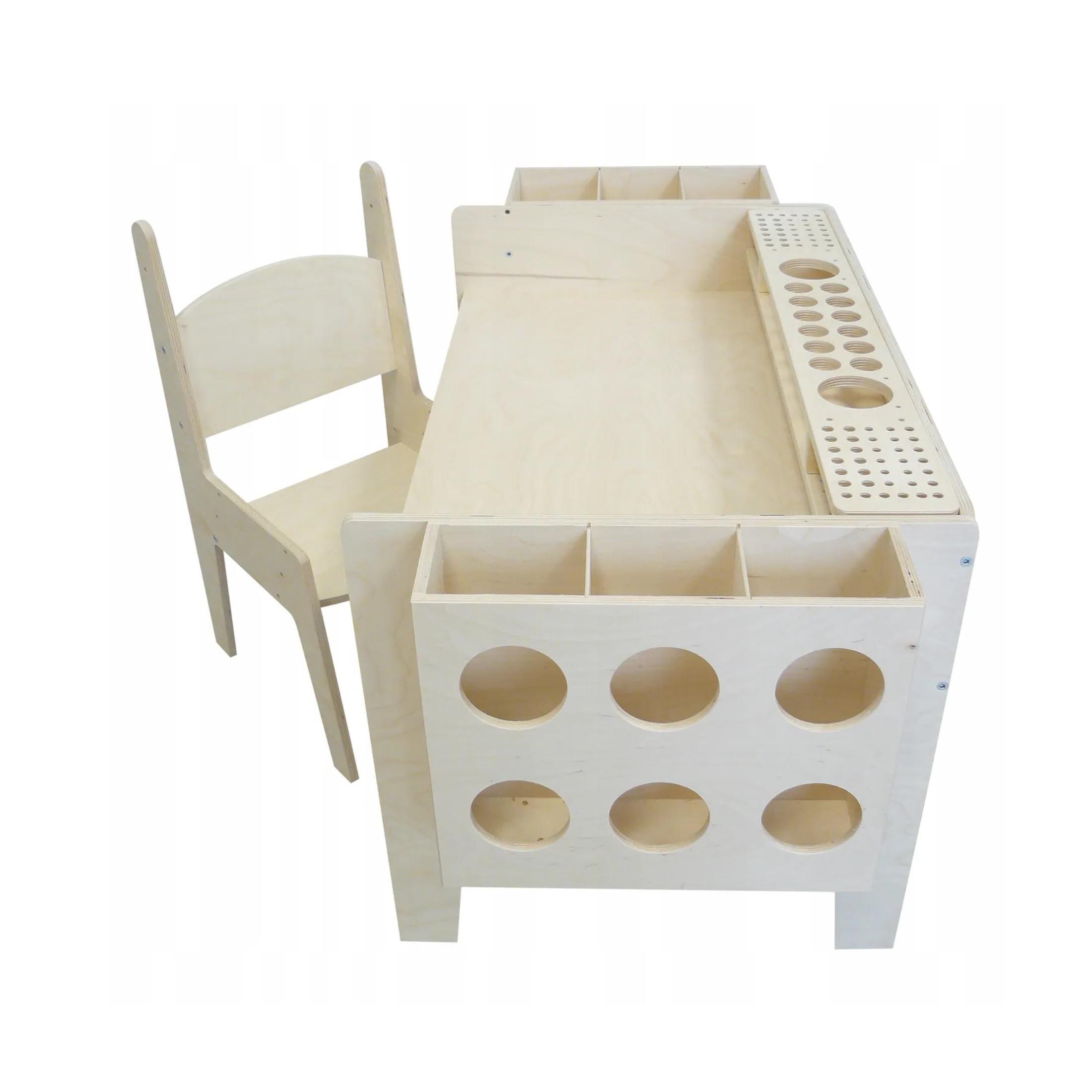 Adjustable Height Kids Desk With Chair And Organizers Adjustable adjustable-height-kids-desk-with-chair-and-organizers-adjustable