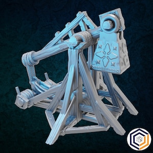 Trebuchet - Kingdom Of Tor Ithilas (Conquest Creations) - Miniature Wargaming Terrain - 3D printed in PLA+
