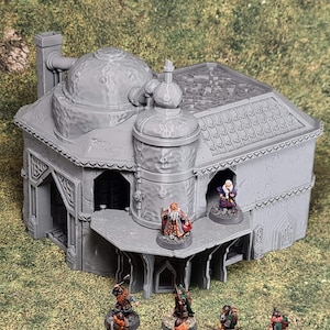 The Brewery - Kingdom Of Durak Deep (Conquest Creations) - Miniature Wargaming Terrain - 3D printed in PLA+