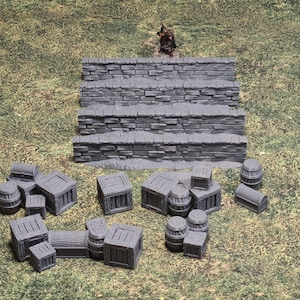 Scatter Terrain - Kingdom Of Saxonia (Conquest Creations) - Miniature Wargaming Terrain - 3D printed in PLA+