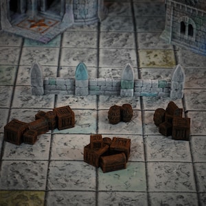 Scatter Terrain - Kingdom Of Tor Ithilas (Conquest Creations) - Miniature Wargaming Terrain - 3D printed in PLA+
