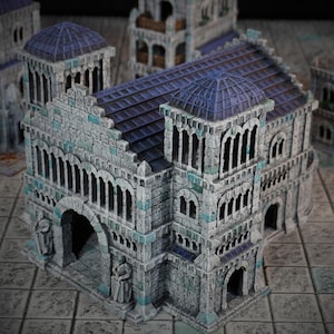 Hall of Kings - Kingdom Of Tor Ithilas (Conquest Creations) - Miniature Wargaming Terrain - 3D printed in PLA+