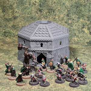 The Well House - Kingdom Of Durak Deep (Conquest Creations) - Miniature Wargaming Terrain - 3D printed in PLA+