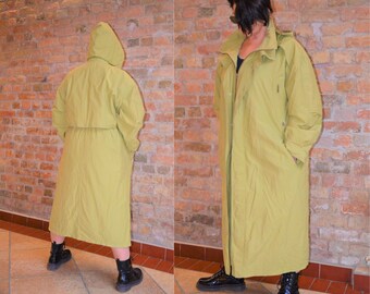 Vintage 80s Bugatti Gore Tex Trench Coat, Oversize Coat,