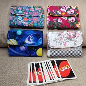 Spielkarten-Etui, Kartenhülle, Kartentasche für UNO, Phase 10 usw.