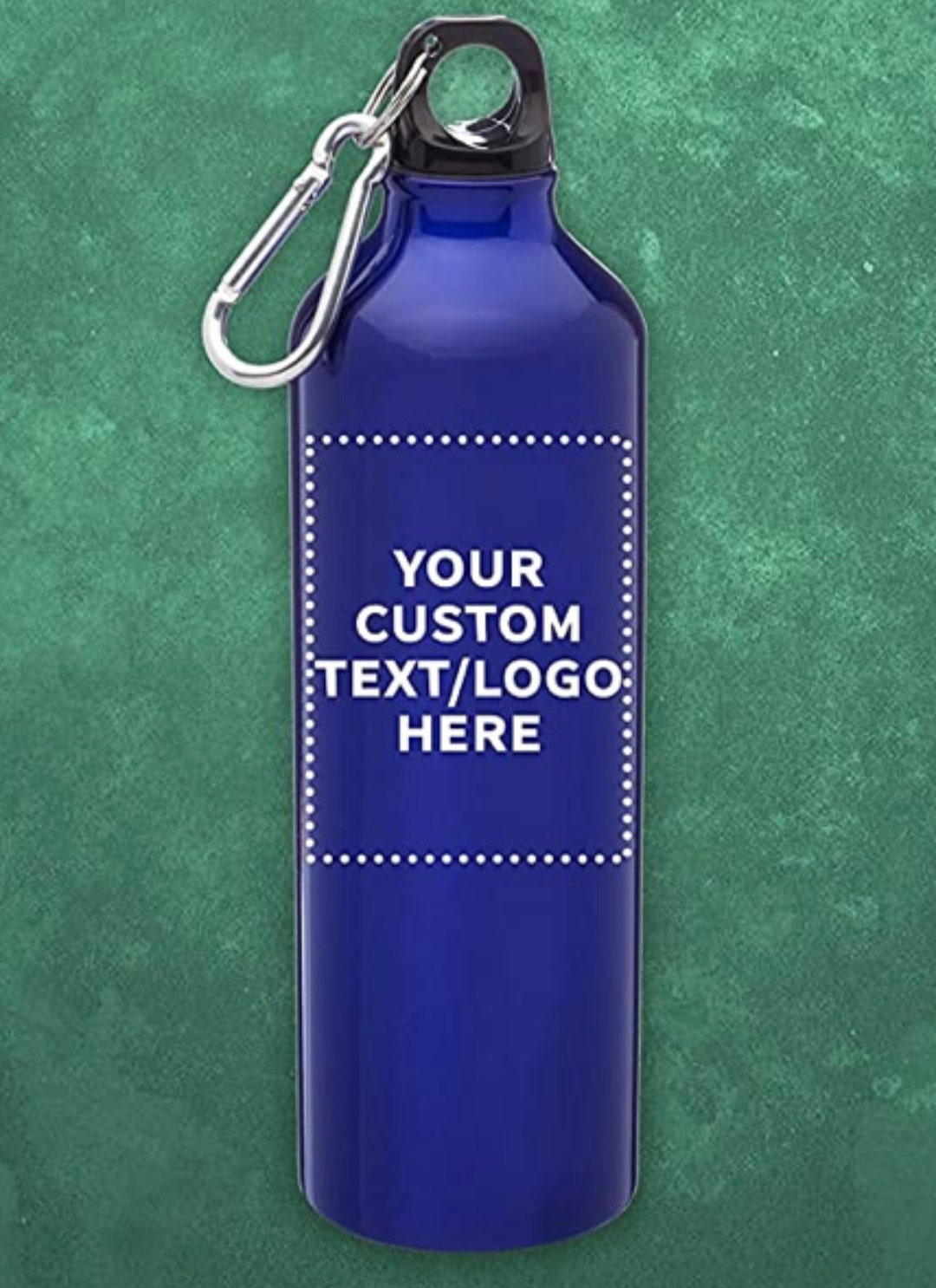 Custom Laser Engraved Water Bottle Etsy