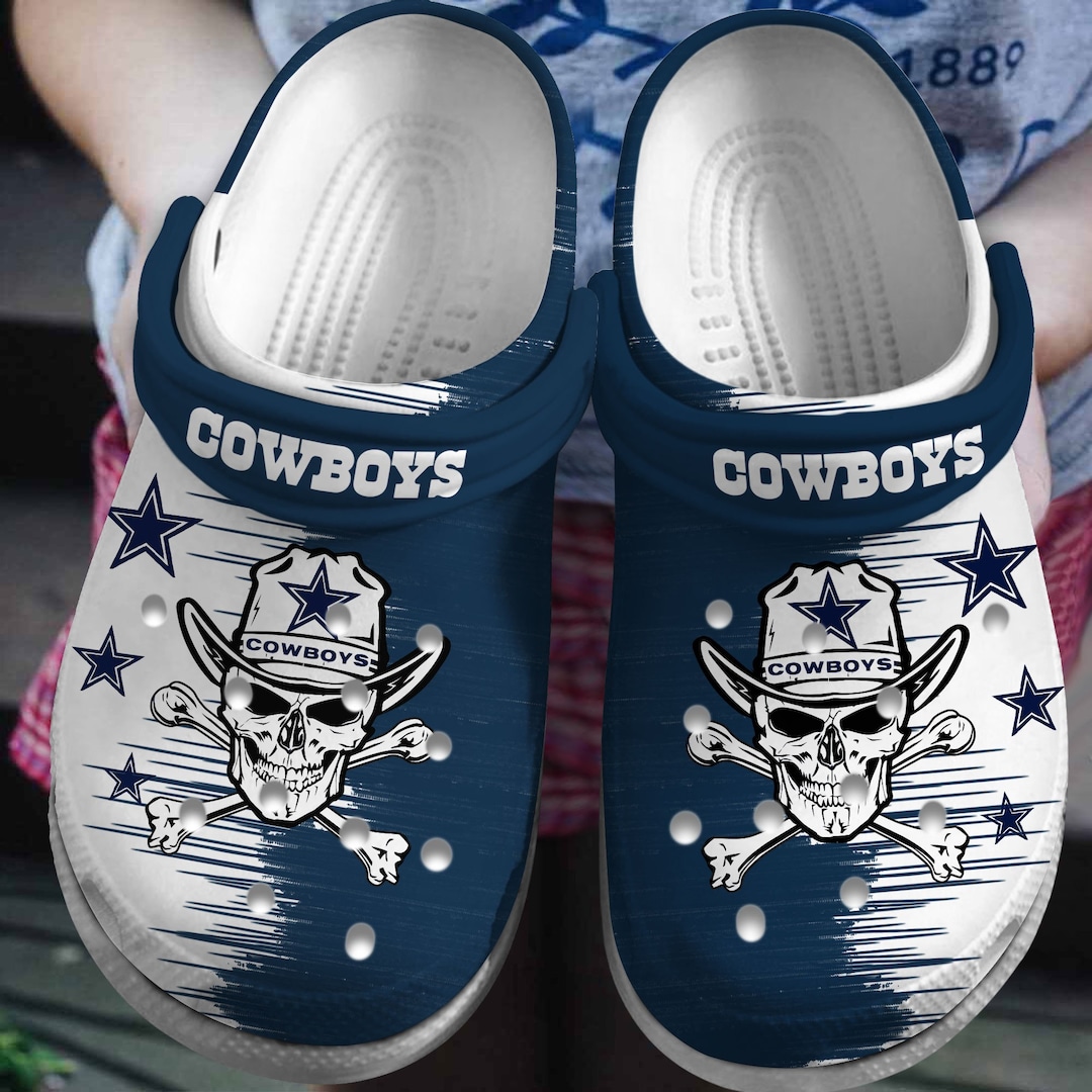 Personalized Dallas Cowboys Crocs Clogs Shoes for Men Women - Etsy