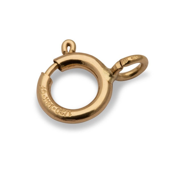 5 mm offene Federringe light - 14K Gold Filled