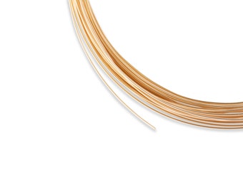 11.99 EUR/m - 0.5 mm soft 14K Gold Filled wire (24 Gauge)