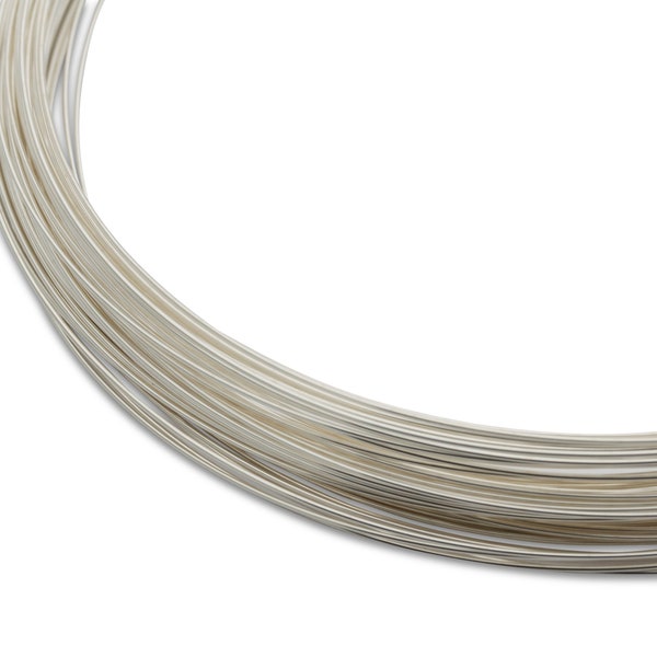 7.99 EUR/m - 0.6 mm half-hard Sterling Silver wire (22 Gauge)