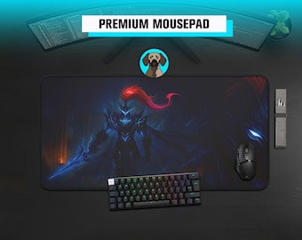 Premium Elite Knight Mousepad | Elite Knight Inspired Mousepad | Perfect for Anime fan & Gamers Deskmat | Large Gaming Mat for Desk Setup