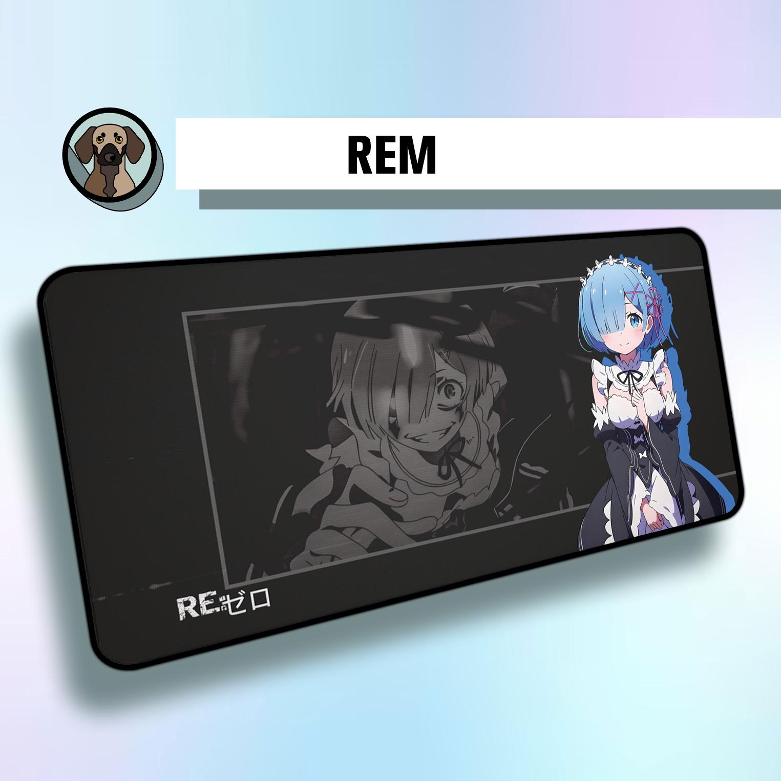 Premium Rem Mousepad | Maid Anime Desk Mat | Subaru | Perfect for Anime & Gamers | Large Anime Gaming Mat for Desk Setup