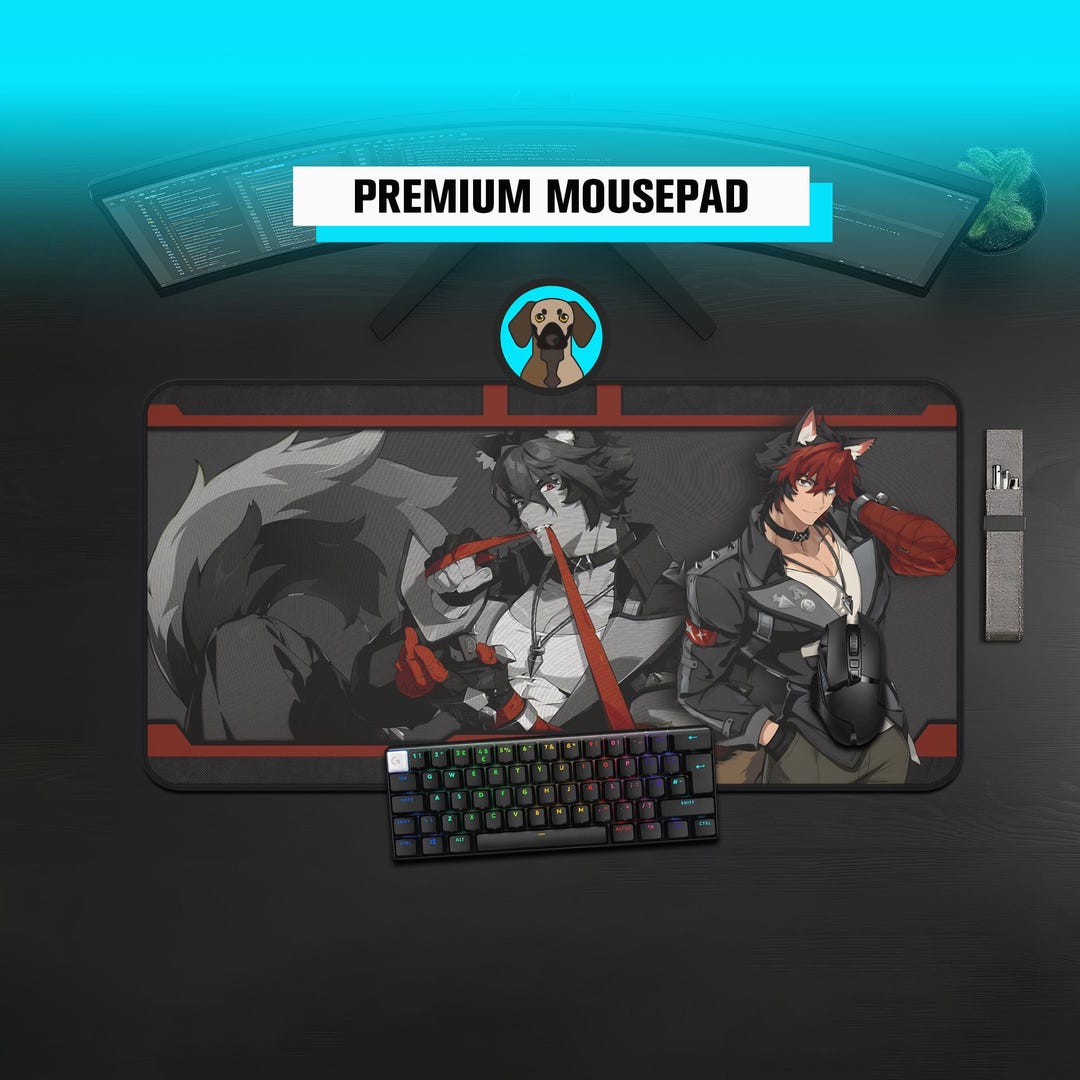 Premium Komano Mousepad | Komano Manato Mousepad | Zenless Zone