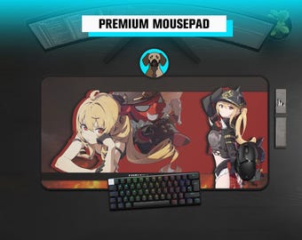 Premium Lucy Mousepad | Son Of Calydon | Zenless Zone Zero Desk Mat | ZZZero Mousepad | Zenless Zone Zero Desk Mat | Large Gaming Desk Mat