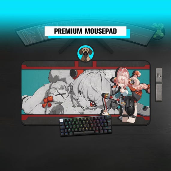 Premium Zhao Mousepad | Krampus Compliance Authority Mousepad