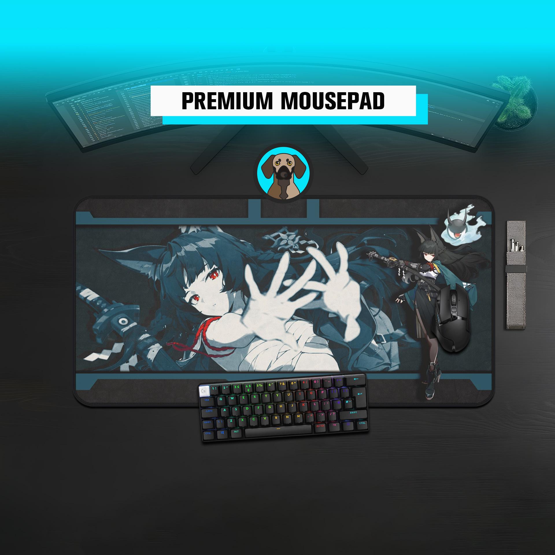 Premium Miyabi Hoshimi Mousepad | Classic Sector 6 Deskmat