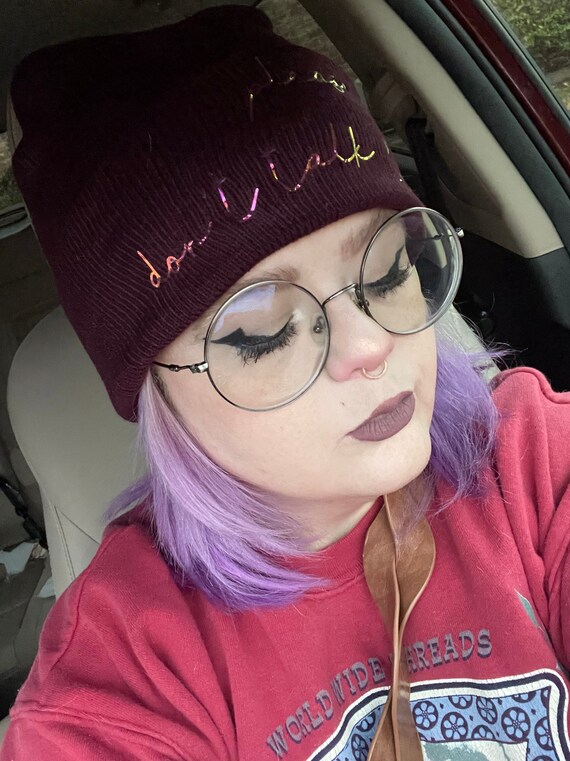 Please, Don’t Talk to Me beanie