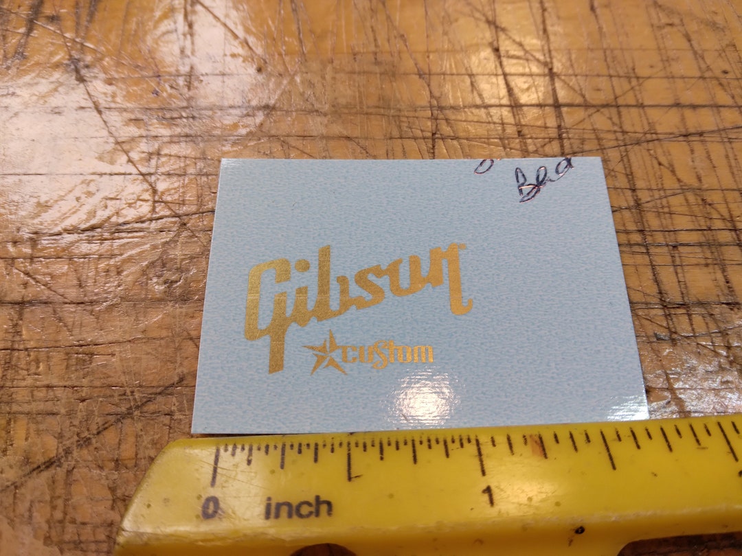 DISCOUNT Electric Guitar Waterslide Decal Metallic Ink Guitar Etsy