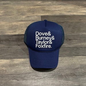 Custom Name List Hat, Favorite Trail Names Custom, Custom Helvetica Hat, Personalized Ampersand Hat