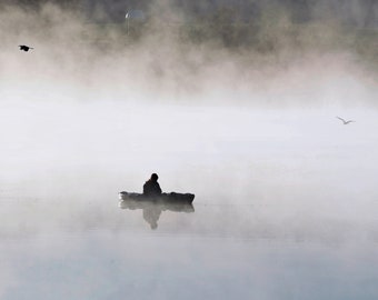 Boating in the fog
