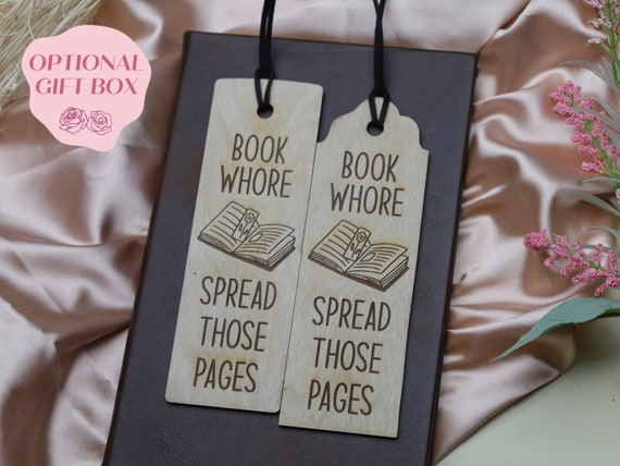 Personalized Leather Bookmarks, Fun & Cute Book Accessories for