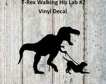 Bigfoot Riding Trex TP 752 Decal Sticker T Trex Jurassic Dino
