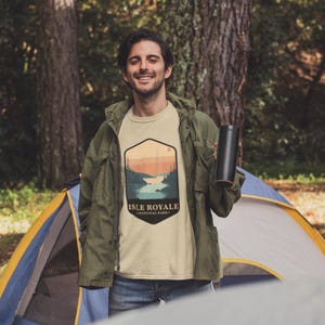 Isle Royale National Park T-Shirt, Isle Royale Shirt, National Parks Tee, Isle Royale National Park Gift