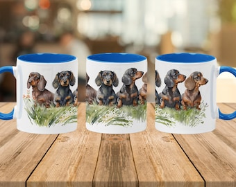Dachshund Coffee Mug, Wiener Dog Mug, Dachshund Gift, Sausage Dog Lover, Dachshund Lover Gift, Wiener Dogs Gift