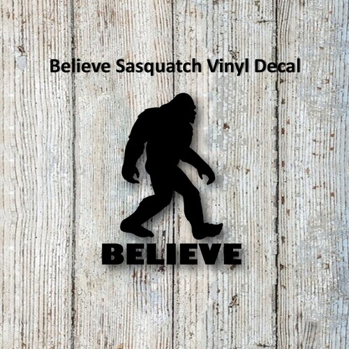 Bigfoot/sasquatch standing 2 Vinyl Decal Etsy